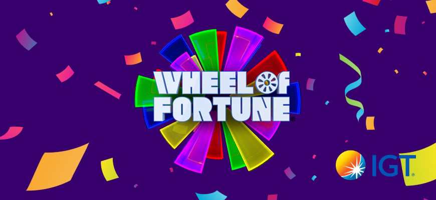 IGT Celebrates 25 Years Wheel Fortune Slots Hero