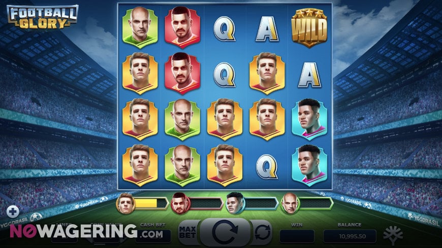 Football Glory Online Slot by Yggdrasil Logo