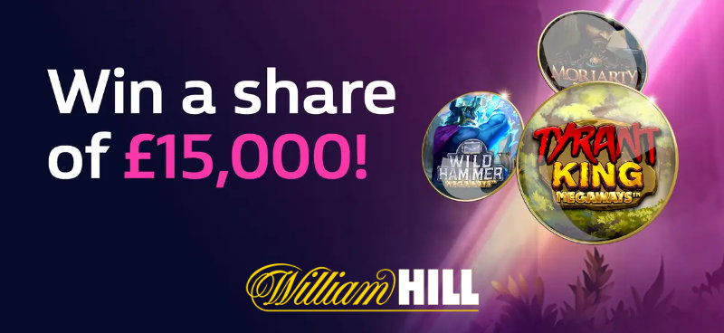 15k Prize Draw William Hill Hero