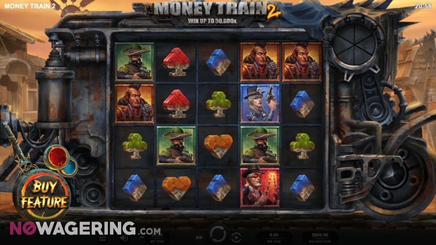 Money Train 2 Online Slot by Relax Gaming