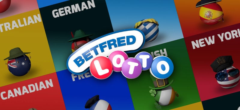 Play global lottery draws at Betfred Lotto with £20 Free Play - Banner