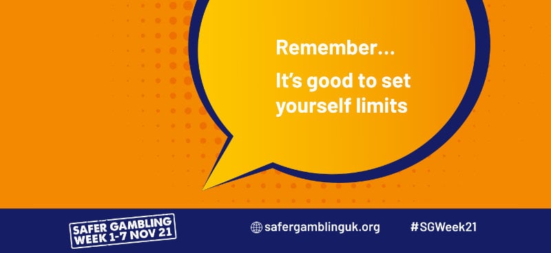 Safer Gambling Week 2021 - Safer gambling tools - Banner