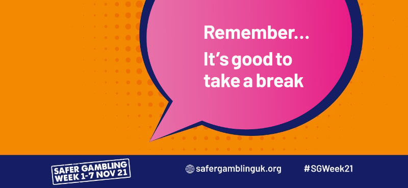 Safer Gambling Week 2021 - Sources of advice and support - Banner