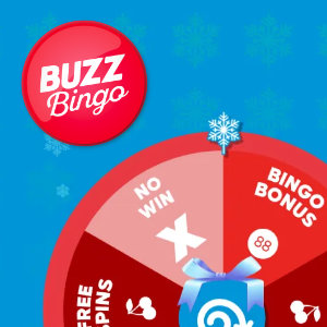 Win festive free spins and more with Buzz Bingo's WINter Spinner - Thumbnail