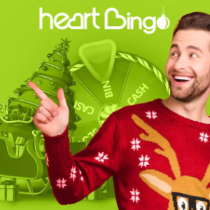 Win free bingo tickets and more with Heart Bingo's Advent Wheel - Thumbnail