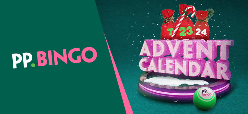 Free bingo with £24K in prizes via Paddy Power Bingo's Advent Calendar - Banner