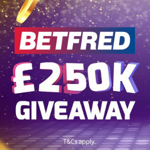 Win a share of £250K with Betfred's January Giveaway - Thumbnail