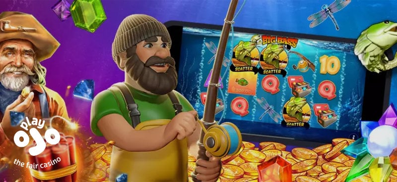 Big Bass Bonanza remains the highest paying slot at PlayOJO - Banner