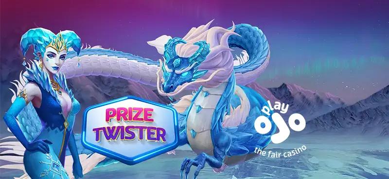 Up to £25,000 up for grabs with Play OJO's Winning Prize Twister Spin - Banner