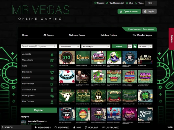 Mr Vegas Desktop Screenshot 5