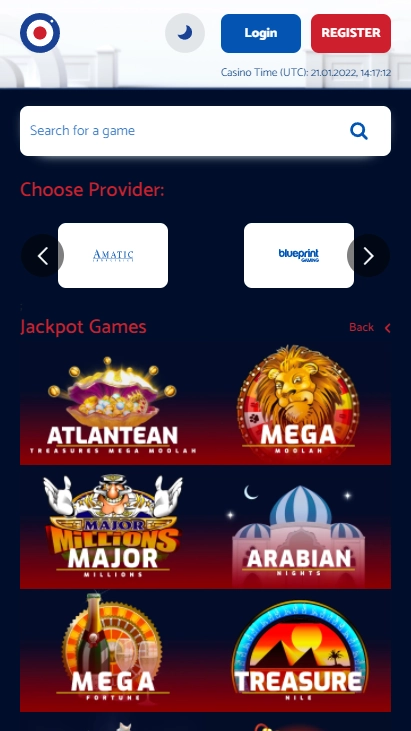 All British Casino Mobile Screenshot 2