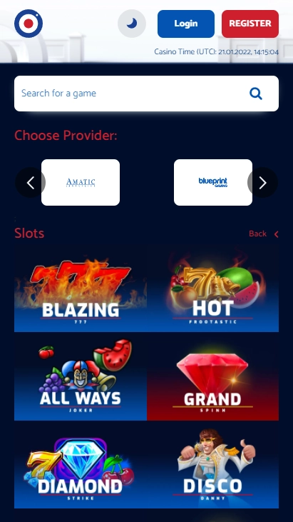 All British Casino Mobile Screenshot 3