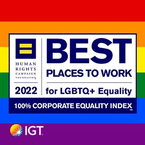 IGT awarded "Best Place to Work for LGBTQ+ Equality" - Thumbnail