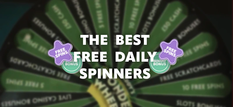 The best free daily spinners - Banner