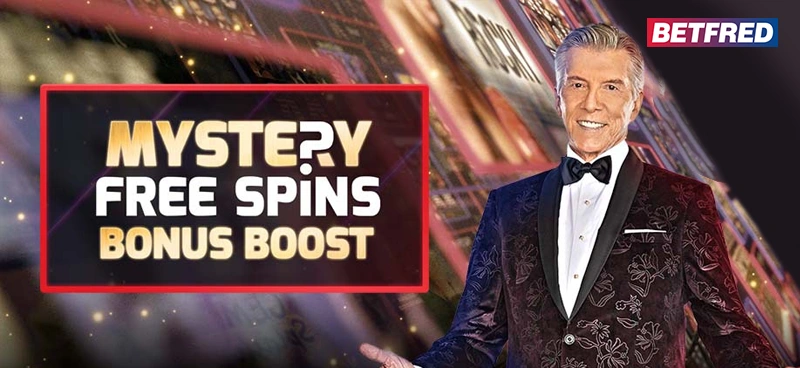 Up to 50 free spins available daily with Betfred's Mystery Free Spins - Banner