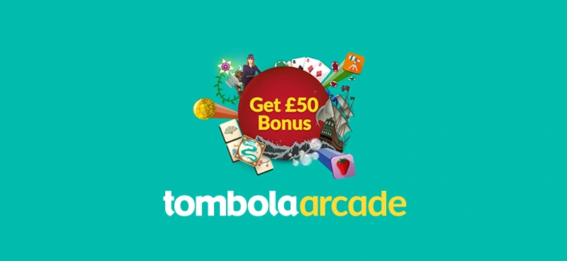 Tombola offers new players £50 bonus - Banner