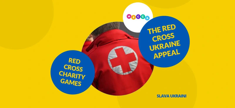 Mecca Bingo hosts charity bingo for The Red Cross Ukraine Appeal - Banner
