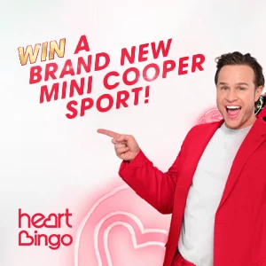 Win a Mini Cooper Sport with Heart Bingo - Thumbnail
