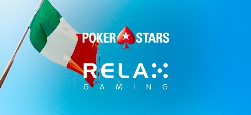 PokerStars Casino partners with Relax Gaming to launch in Italy - Banner