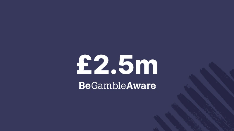 GambleAware invests £2.5m for expanded education scheme - Banner