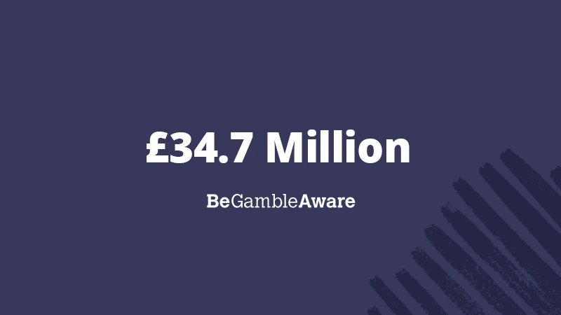 GambleAware reports £34.7m in voluntary donations - Banner