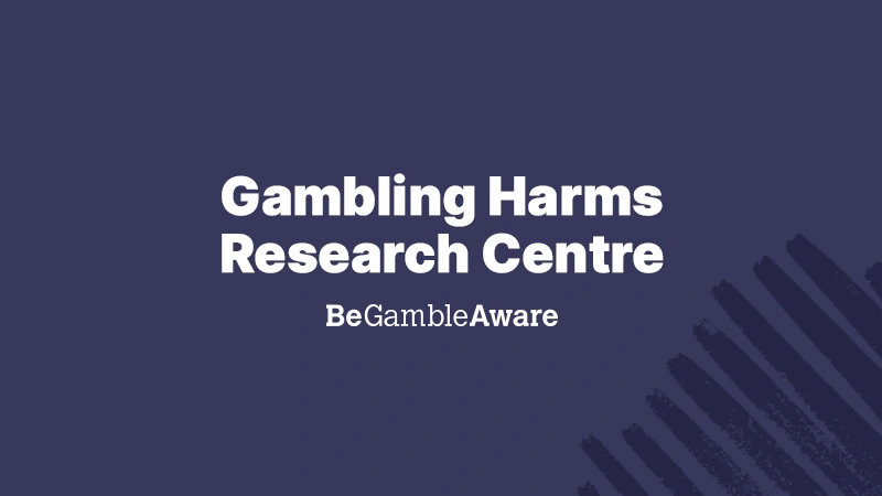 GambleAware launches Gambling Harms Research Centre - Banner