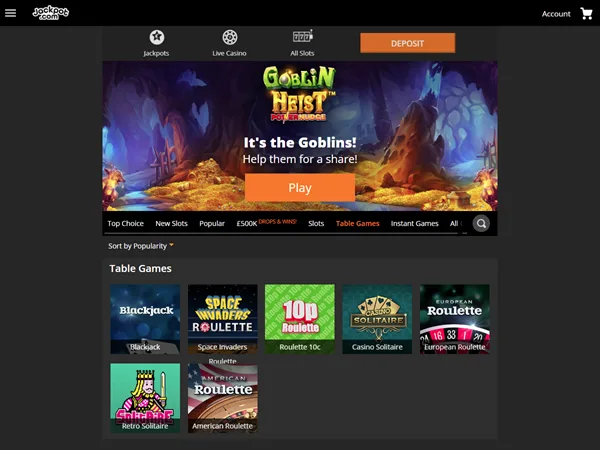 Jackpot.com Desktop Screenshot 3