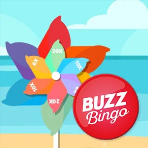 Win daily free spins on Buzz Bingo's Dizzy Pinwheel Spinner - Thumbnail