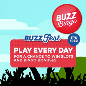 Win daily free spins and bingo bonuses with Buzz Bingo's Festival Spinner - Thumbnail