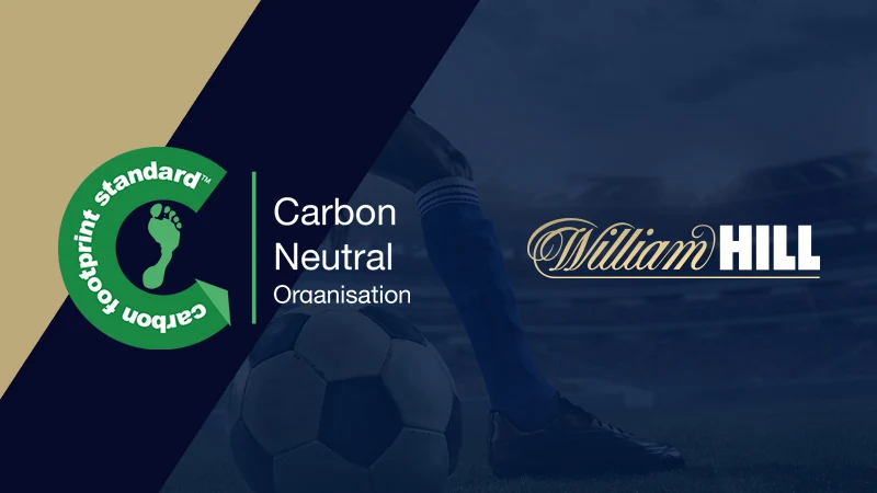 William Hill becomes one of the first operators to go carbon neutral - Banner