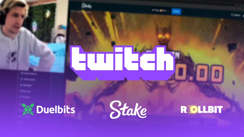 Twitch set to ban content from unlicensed gambling sites - Banner