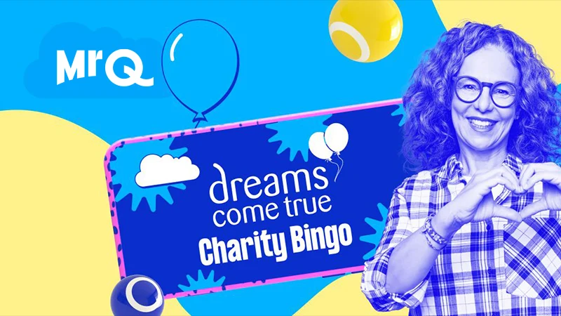 MrQ hosts Dreams Come True charity bingo night - Banner