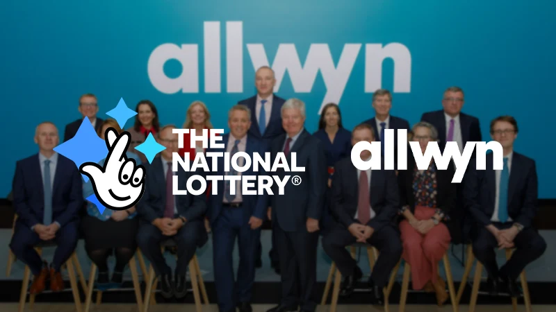 National Lottery Licence formally awarded to Allwyn - Banner