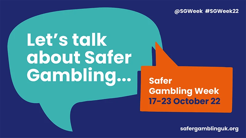 Safer Gambling Week 2022 - Let's Talk - Banner