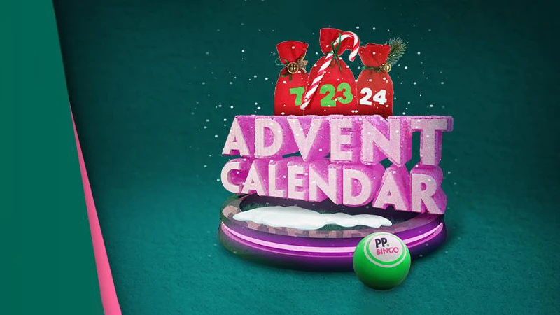 Win up to £24K in Paddy Powers Bingo's Advent Calendar - Banner