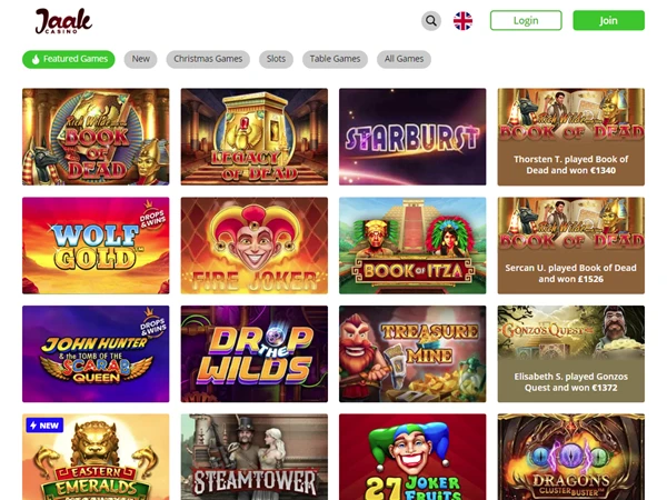 Jaak Casino Desktop Screenshot 1
