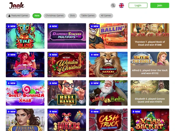 Jaak Casino Desktop Screenshot 3