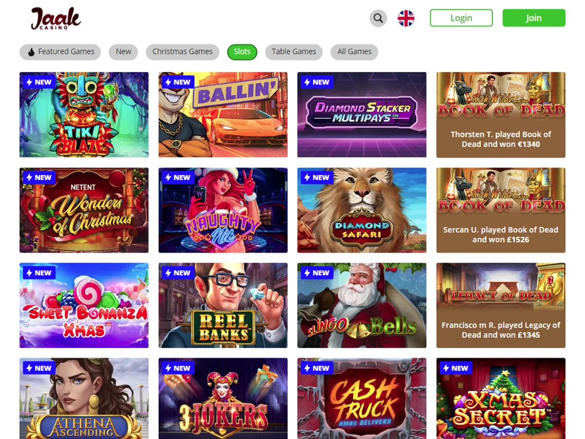 Jaak Casino Desktop Screenshot 2