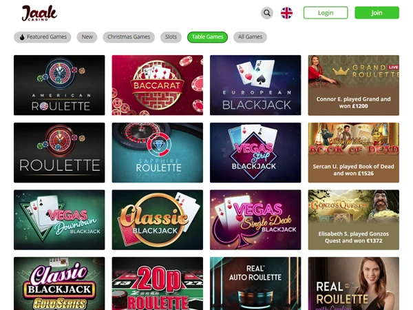 Jaak Casino Desktop Screenshot 5