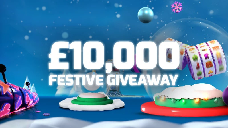Win up to £10K with Betfred's Festive Giveaway - Banner