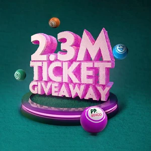 Win a share of 2.3 million bingo tickets with Paddy Power Bingo - Thumbnail