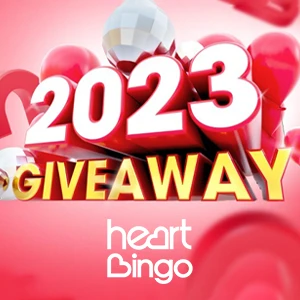 Win £2,023 every month with Heart Bingo's 2023 Giveaway - Thumbnail