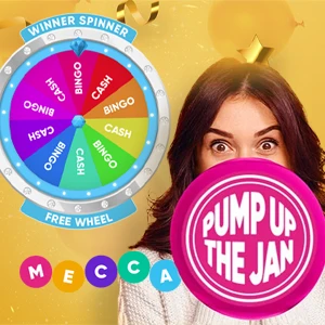 Win guaranteed daily prizes with Mecca Bingo's Winner Spinner - Thumbnail