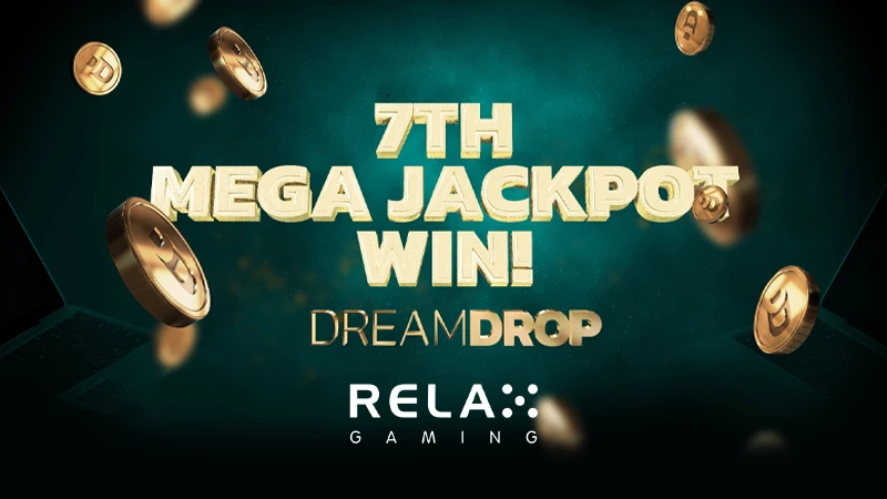 Relax Gaming's Dream Drop Jackpot makes seventh millionaire - Banner
