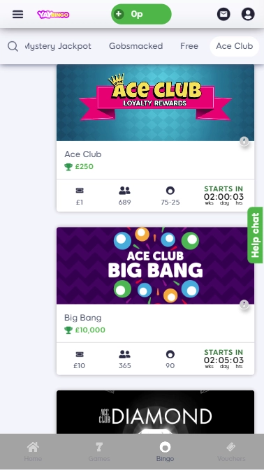 Yay Bingo Mobile Screenshot 3