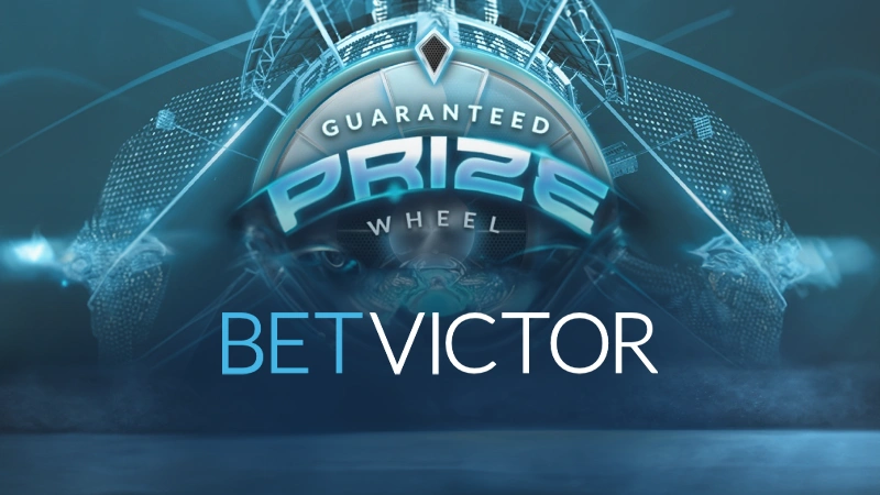 Win free spins & bets every day on BetVictor's Guaranteed Prize Wheel - Banner