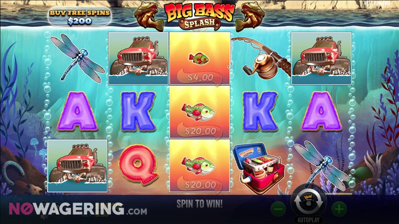 Big Bass Splash Online Slot by Pragmatic Play