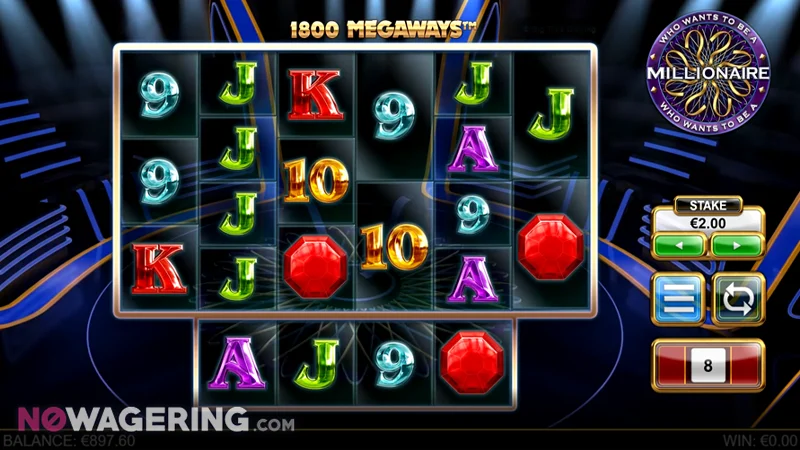 Who Wants to be a Millionaire Megaways Screenshot 1