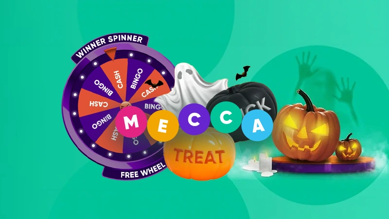 Different offers every day throughout October and beyond at Mecca Bingo - Banner