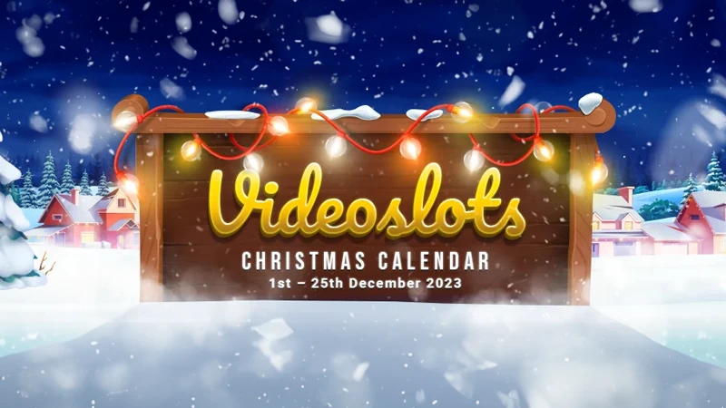 Get festive daily prizes with the Videoslots Christmas Calendar - Banner